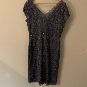 Marina lace dress, Size 14